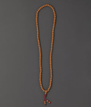 Handcrafted Rudraksha Mala Necklace