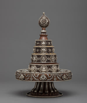 Handcrafted Buddhist Mandala Meditation Art