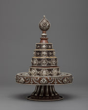 Handcrafted Buddhist Mandala Meditation Art