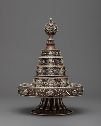 Handcrafted Buddhist Mandala Meditation Art