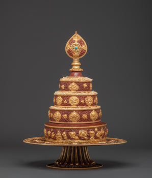 Gold Gilded Mandala | Spiritual Art