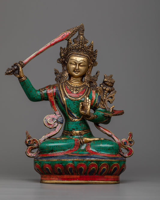 Buddha Manjushri Statue