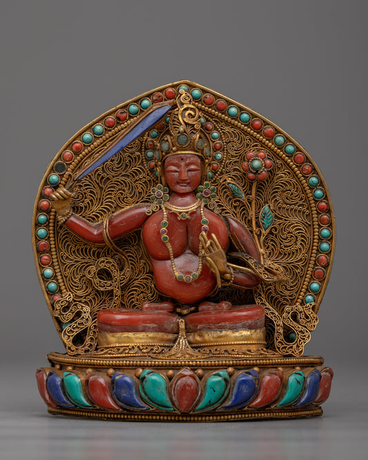 Manjushri Buddha Statue