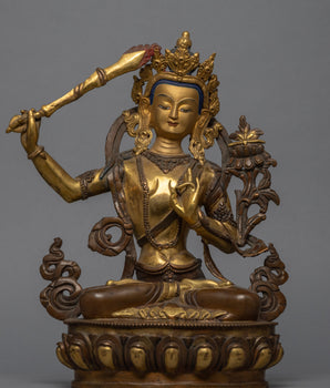 Bodhisattva Manjushri Sculpture