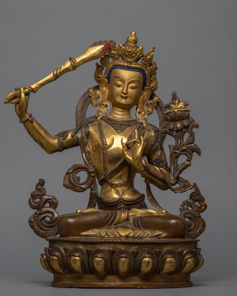 Bodhisattva Manjushri Sculpture