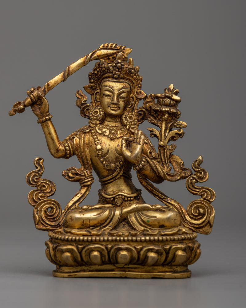 Manjushri Sadhana Statue | Embodying the Enlightened Mind of the Bodhisattva