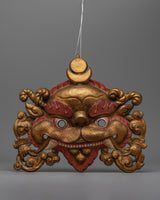 Handcrafted Kritimukha Mask