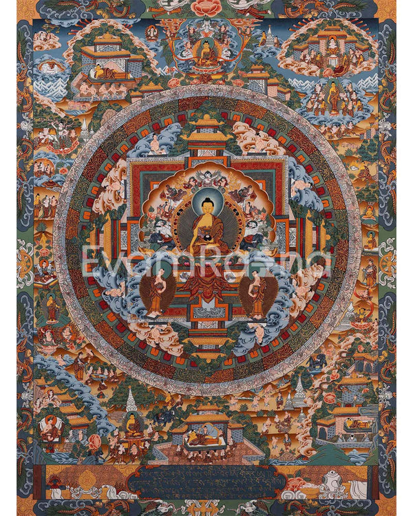 Masterpiece Art of Shakyamuni Gautama Buddha