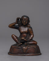 Tibetan Buddhist Siddha Jetsun Milarepa Statue
