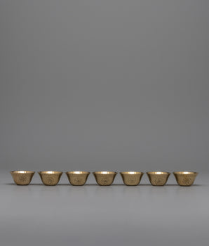 Brass Offering Bowl Set