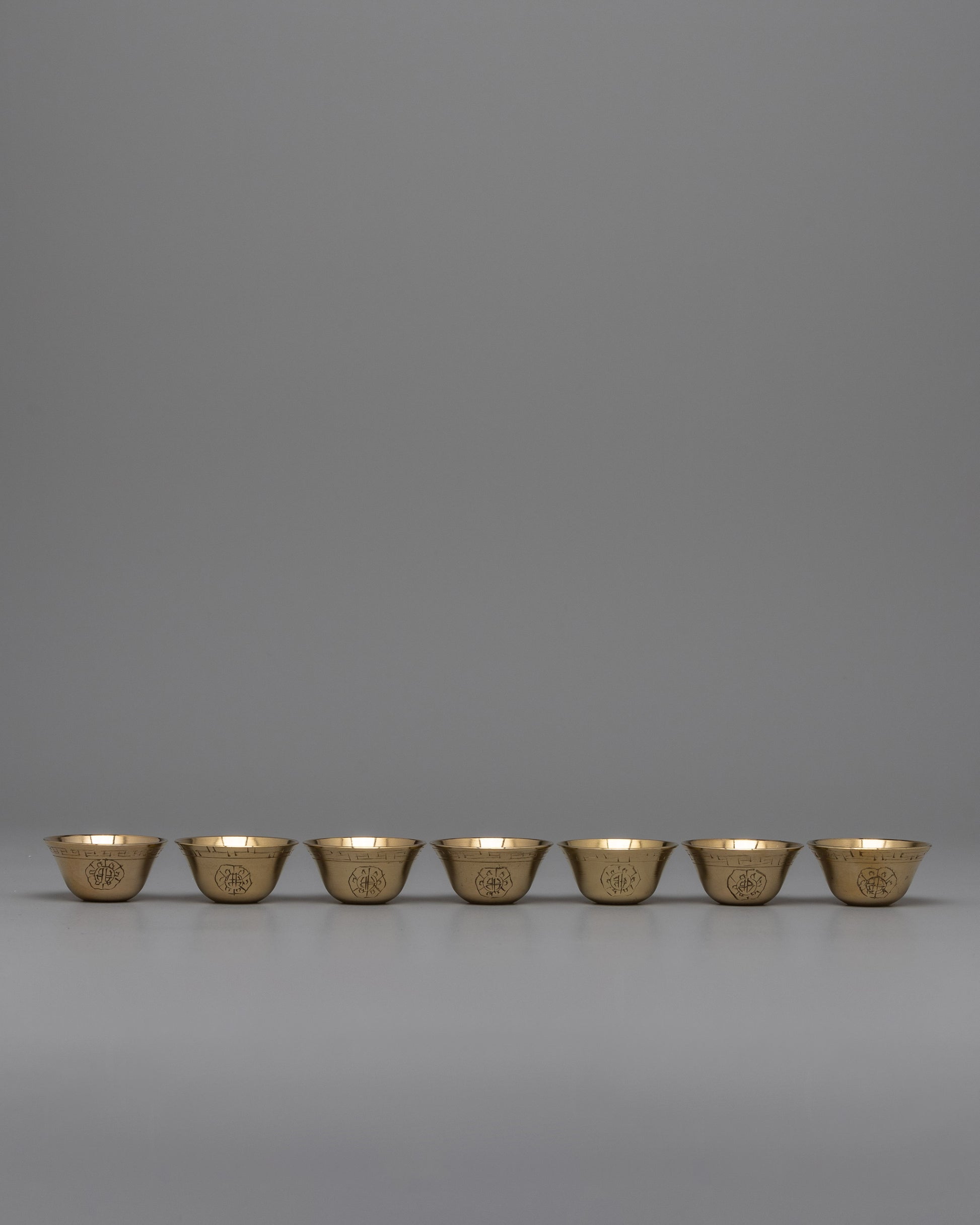 Brass Offering Bowl Set
