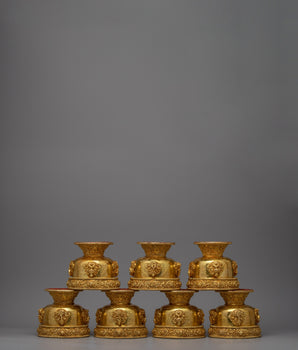 Copper Offering Bowl Set