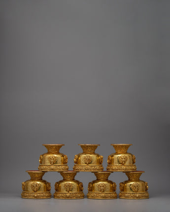 Copper Offering Bowl Set