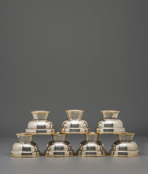 Tibetan Prayer Offering bowl Set