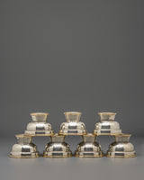 Tibetan Prayer Offering bowl Set
