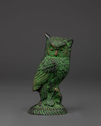 Owl Sculpture for Decor