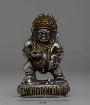 Tibetan Dzambhala Wealth Deity Statue | Tibetan Buddhist God of Prosperity