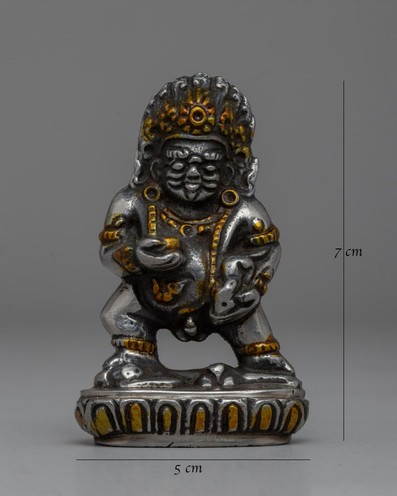 Tibetan Dzambhala Wealth Deity Statue | Tibetan Buddhist God of Prosperity