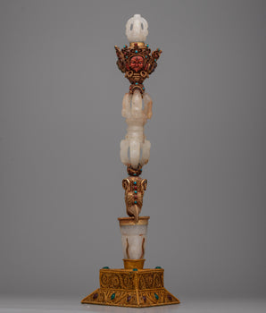 Tibetan Phurba | Artisanal Ritual Dagger Symbolizing Spiritual Power and Protection