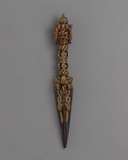 Iron Phurba on Altar