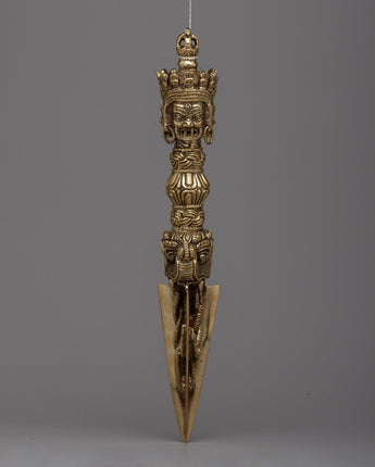 Handmade Brass Phurba 