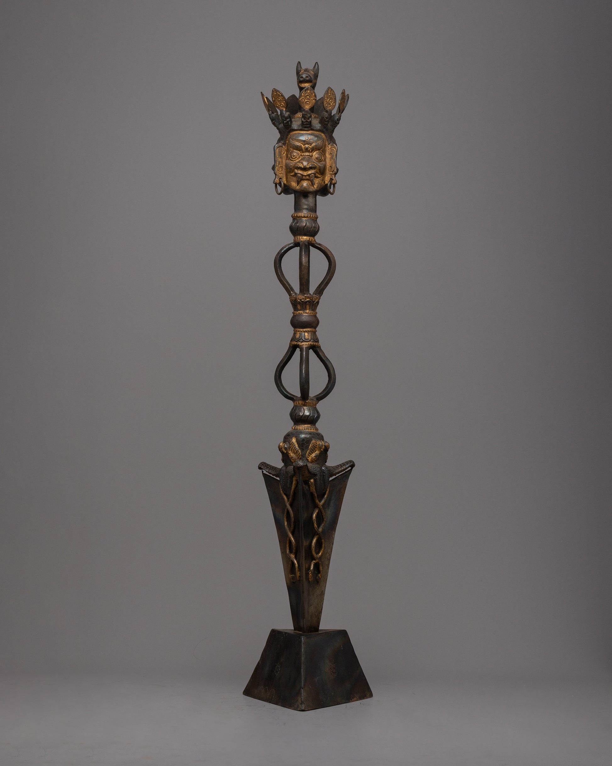 Handcrafted Phurba with Three Faces