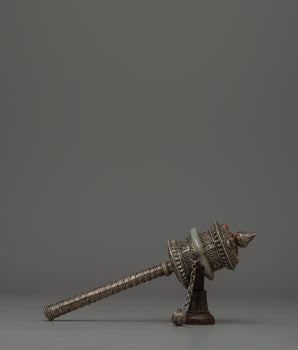 Handheld Tibetan Prayer Wheel