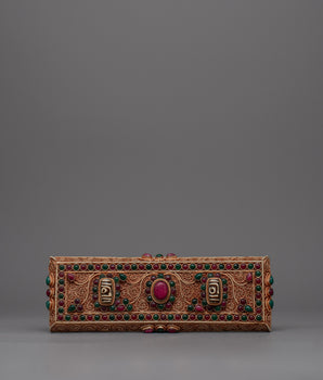 Decorative Tibetan Prayer Book 