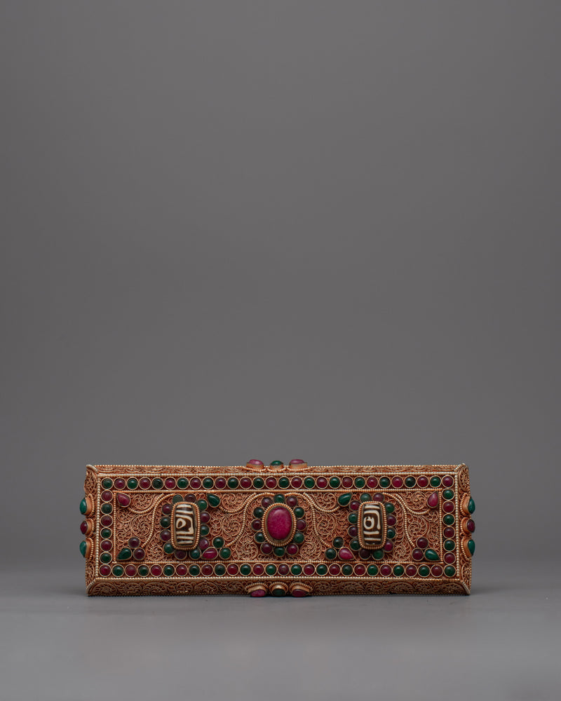 Decorative Tibetan Prayer Book 