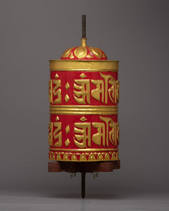 Tebetan Copper Prayer Wheel