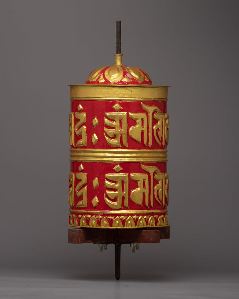 Tebetan Copper Prayer Wheel