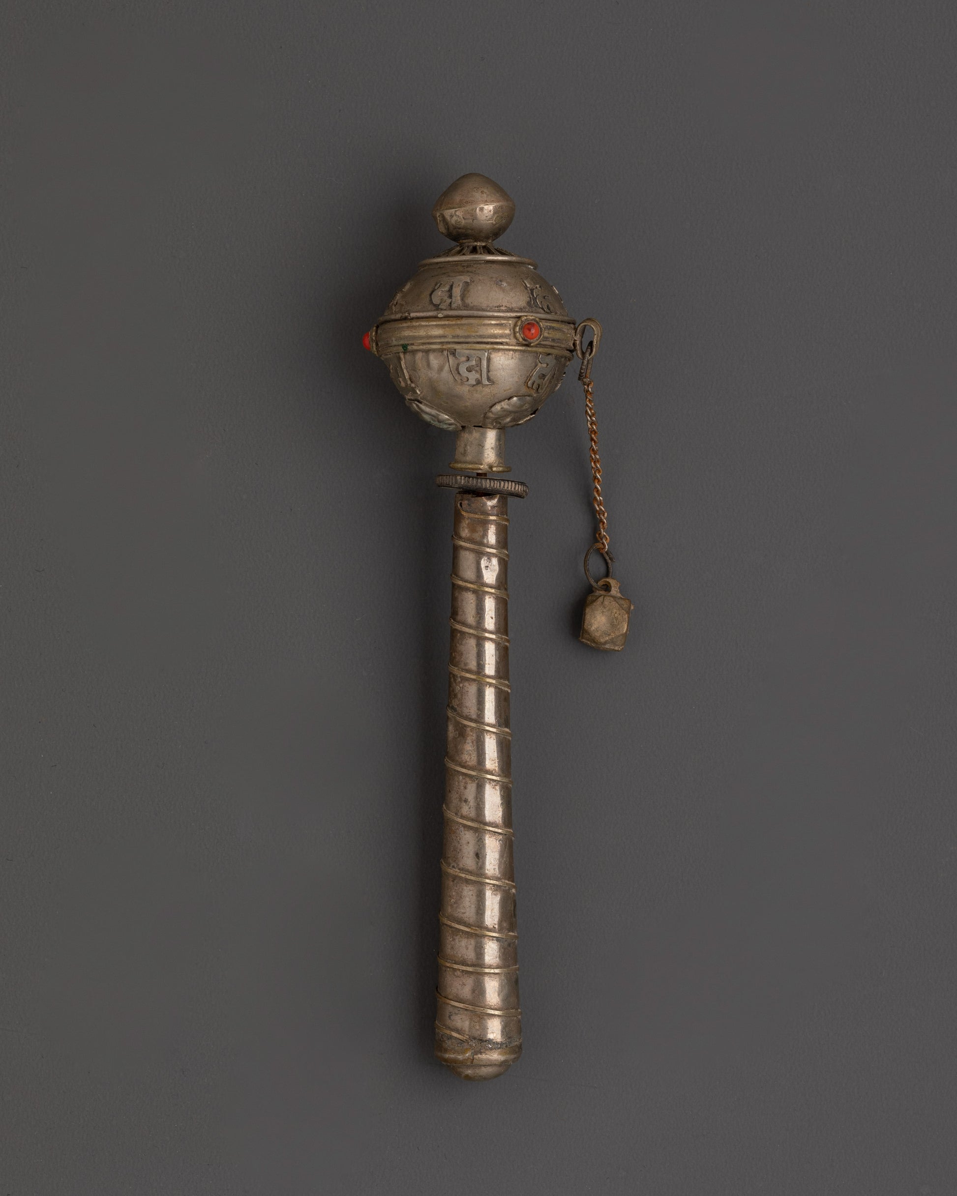 Handcrafted Buddhist Sacred Prayer Wheel