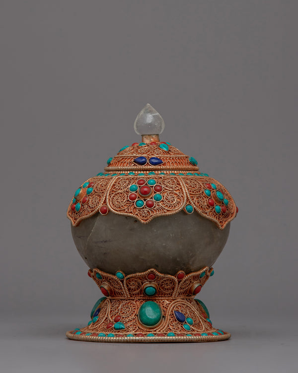 Exquisite Tibetan Rice Pot