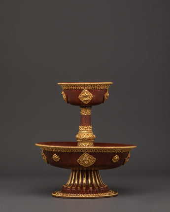 Himalayan ceremonial serkyem set