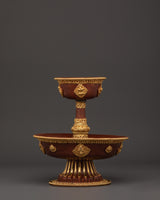 Himalayan ceremonial serkyem set