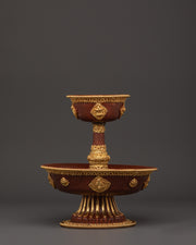 Himalayan ceremonial serkyem set