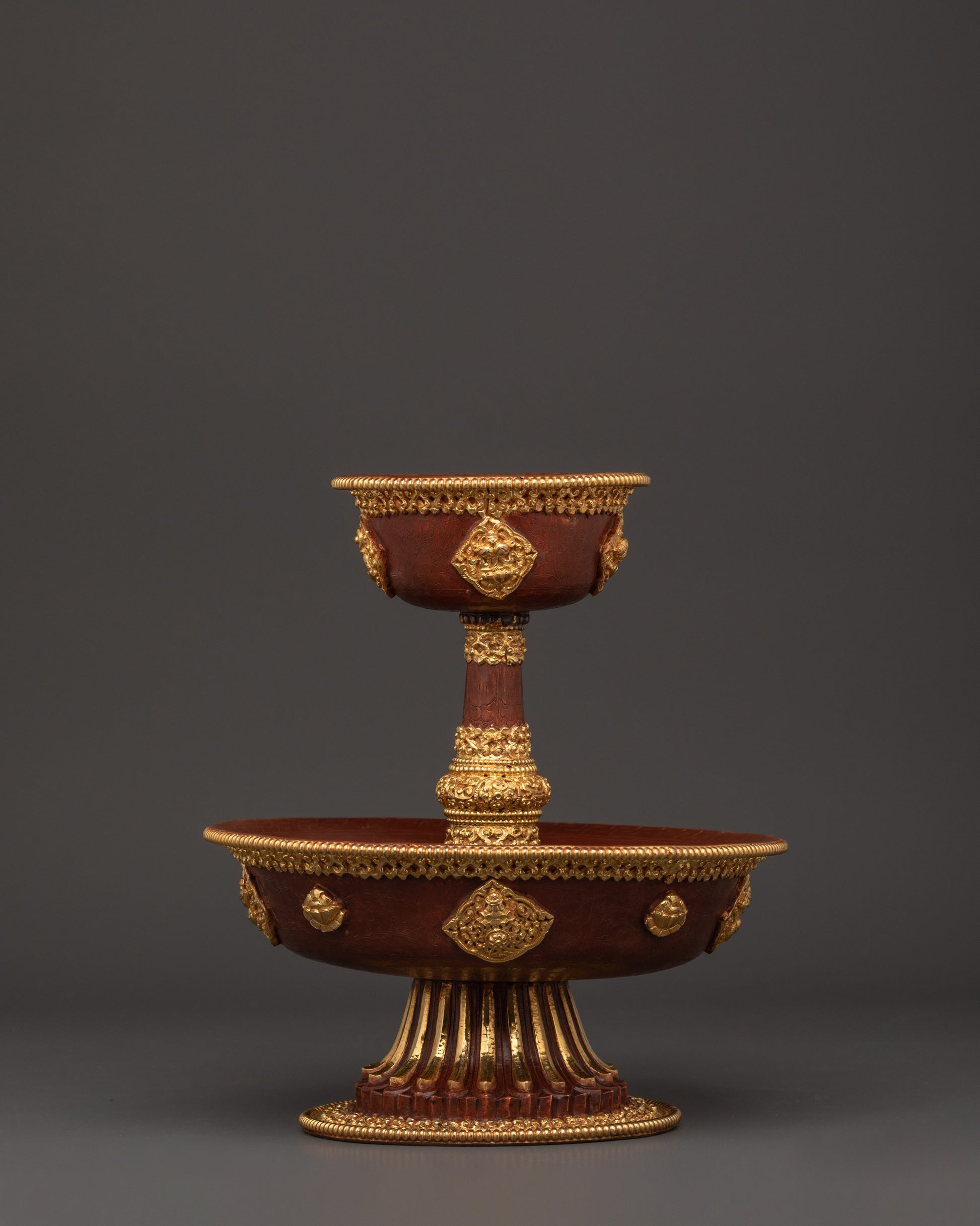 Himalayan ceremonial serkyem set