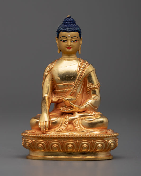 Shakyamuni Buddha Gold Statue