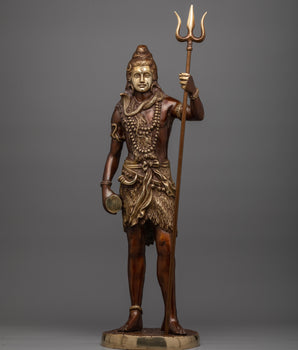 Exquisite Shiv Shankar Statue