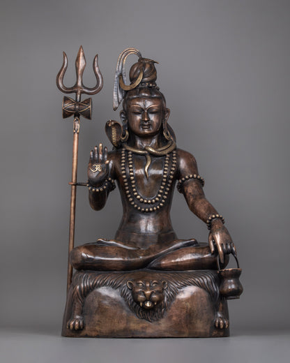 Statue of Shiv Shankar Mahadeva