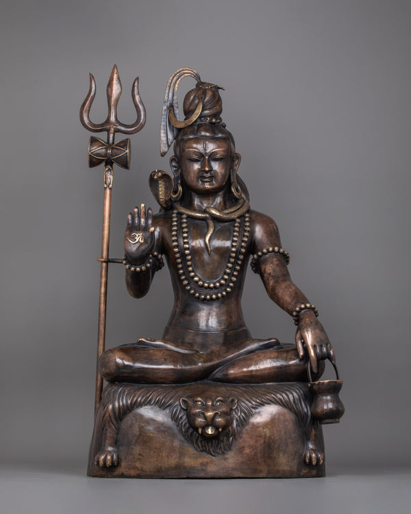 Statue of Shiv Shankar Mahadeva