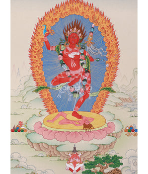 Dorje Phagmo Thangka | Sacred Vajravarahi, the Powerful Goddess of Transformation