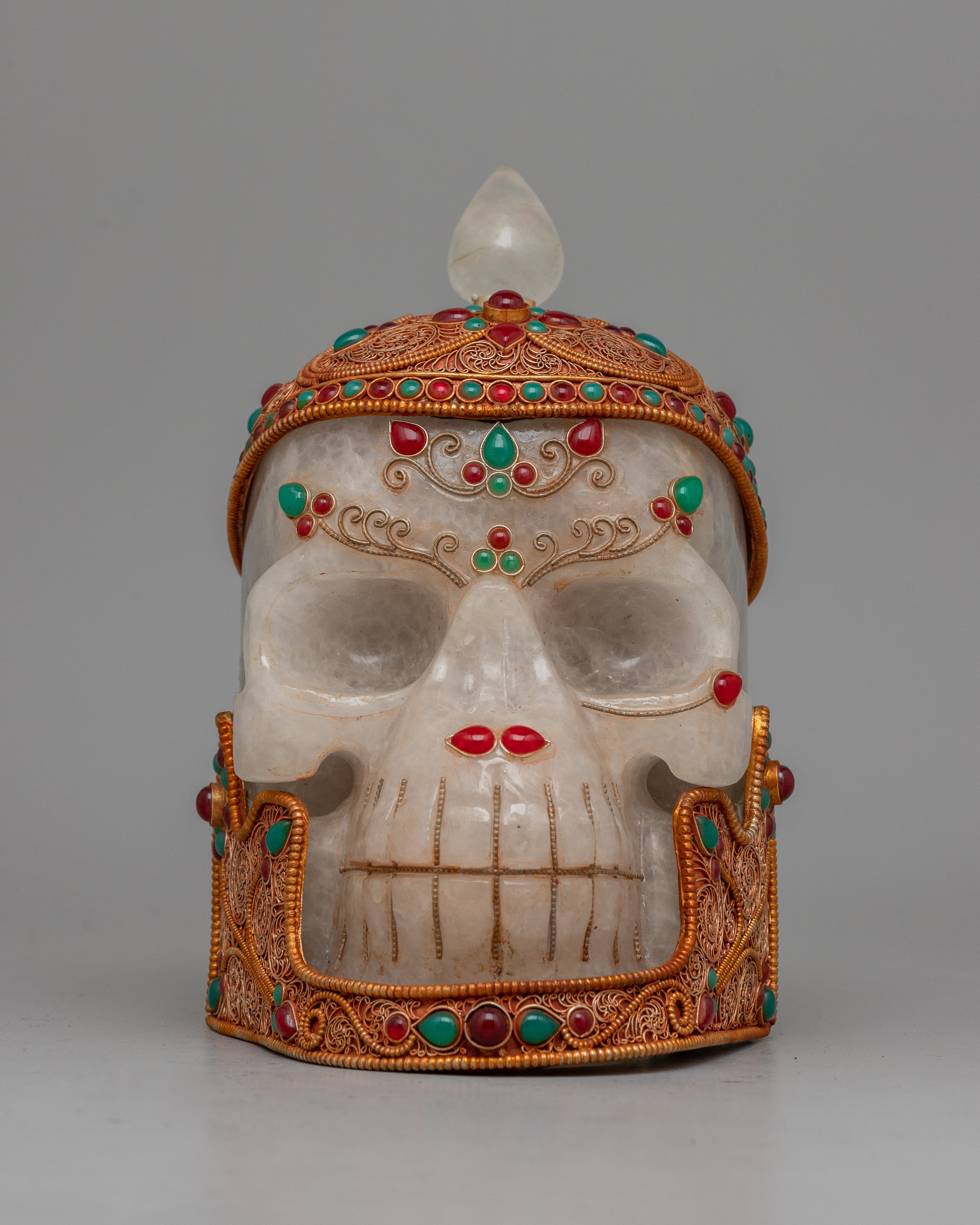 Crystal Skull Statue