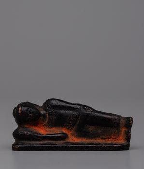 Sleeping Buddha Sculpture | Exquisite Copper Statue for Tranquil Home