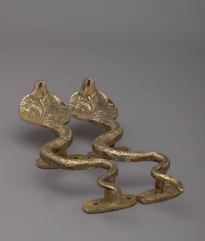 Snake Door Handle Set