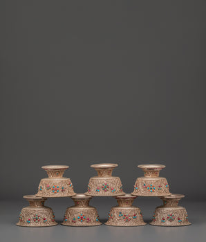 spiritual seven offering bowl set