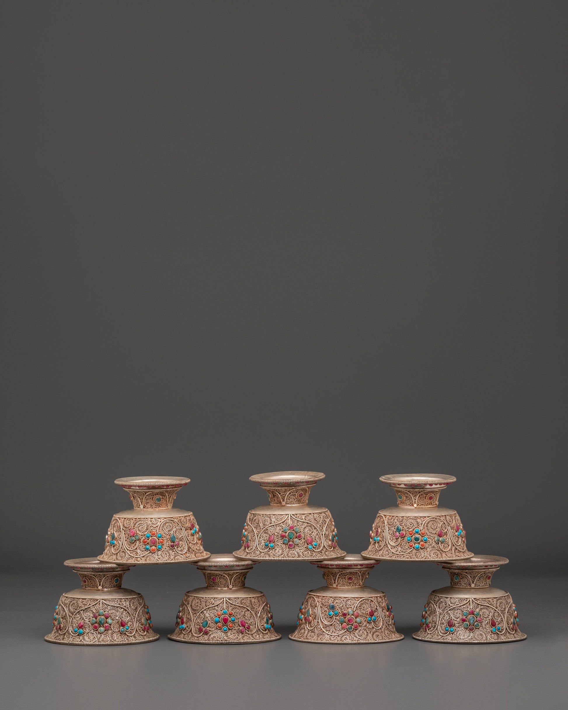 spiritual seven offering bowl set