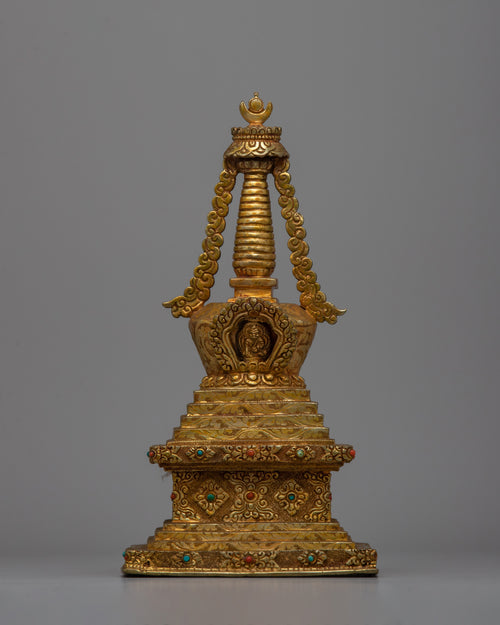 Tibetan Buddhist Stupa | Symbol Of Enlightenment