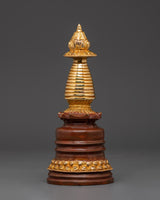 oxidized-copper-kadam-style-stupa