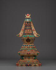 Tibetan Crystal Stupa